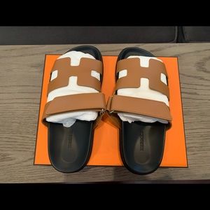 Brand New Hermes Chypre Sandals